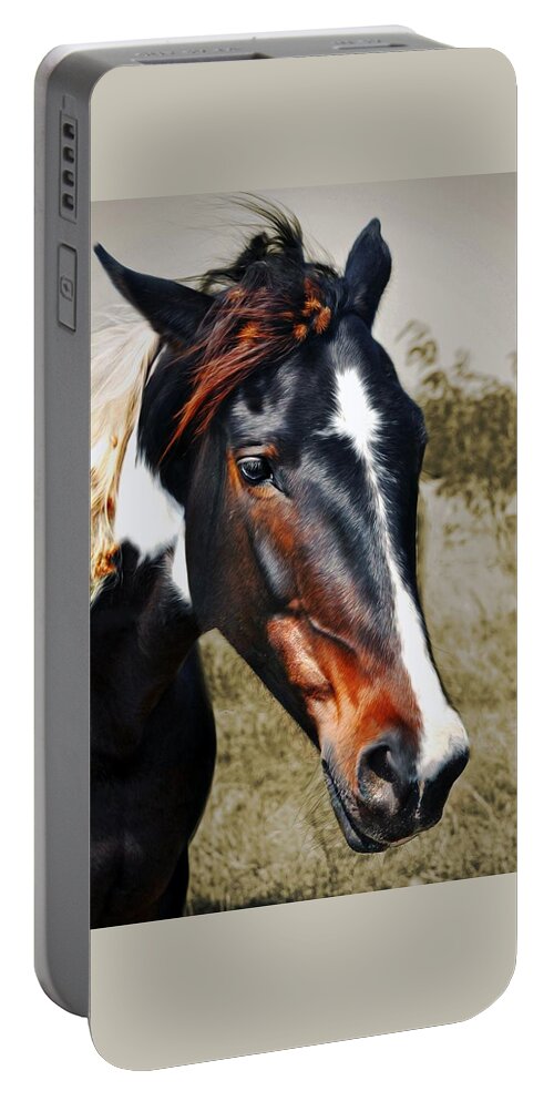 Horse Portable Battery Charger featuring the photograph Horse #4 by Savannah Gibbs