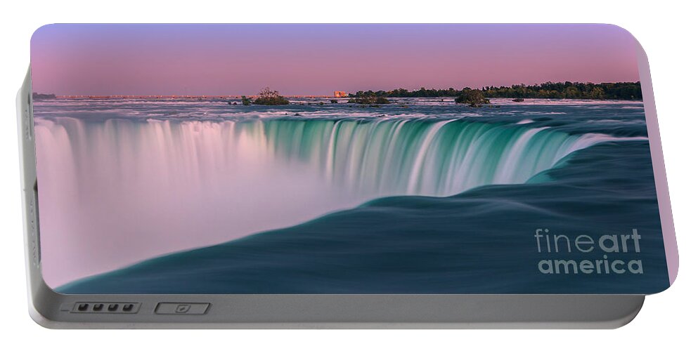 Canada Portable Battery Charger featuring the photograph Horseshoe Falls is a part of the Niagara Falls #1 by Henk Meijer Photography