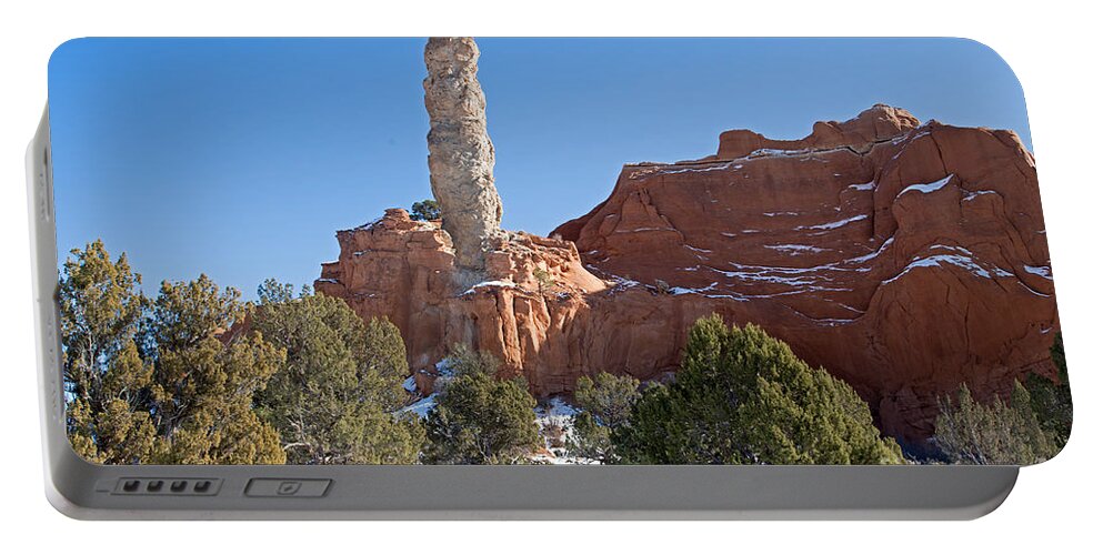 Afternoon Portable Battery Charger featuring the photograph Kodachrome Basin #1 by Fred Stearns