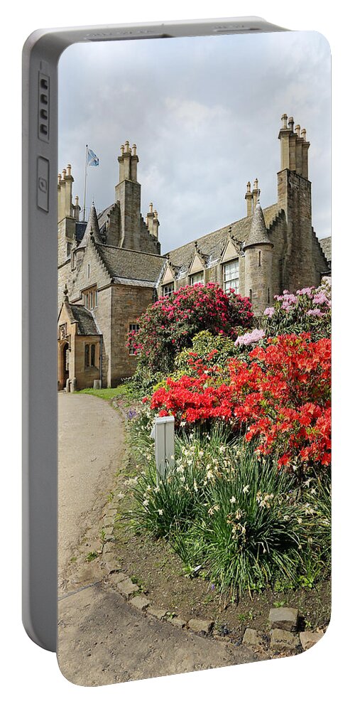  Ancient Portable Battery Charger featuring the photograph Lauriston Castle #1 by Grant Glendinning