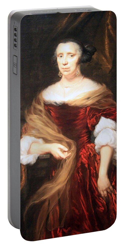 Portrait Of A Lady Portable Battery Charger featuring the photograph Mae's Portrait Of A Lady #1 by Cora Wandel