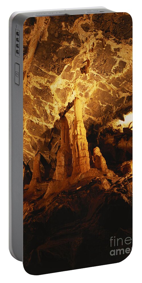 Minnetonka Cave Portable Battery Charger featuring the photograph Minnetonka Cave #1 by William H. Mullins