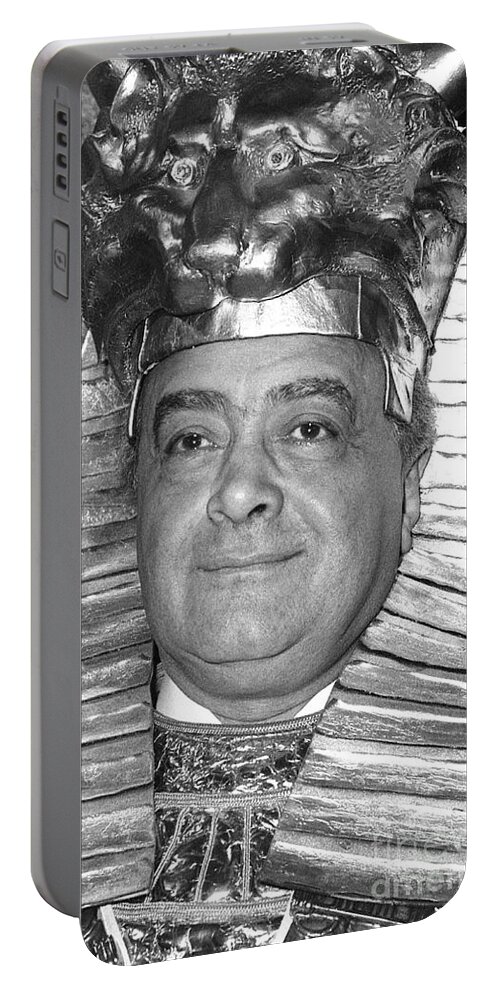 Mohamed Portable Battery Charger featuring the photograph Mohamed Al Fayed #1 by David Fowler