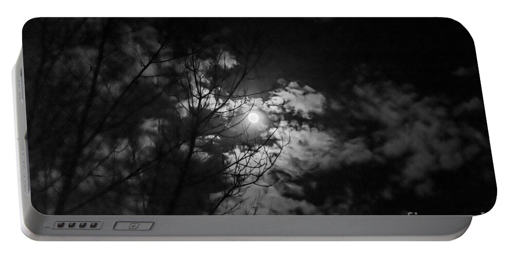  Portable Battery Charger featuring the photograph Moonlight #1 by Cheryl Baxter