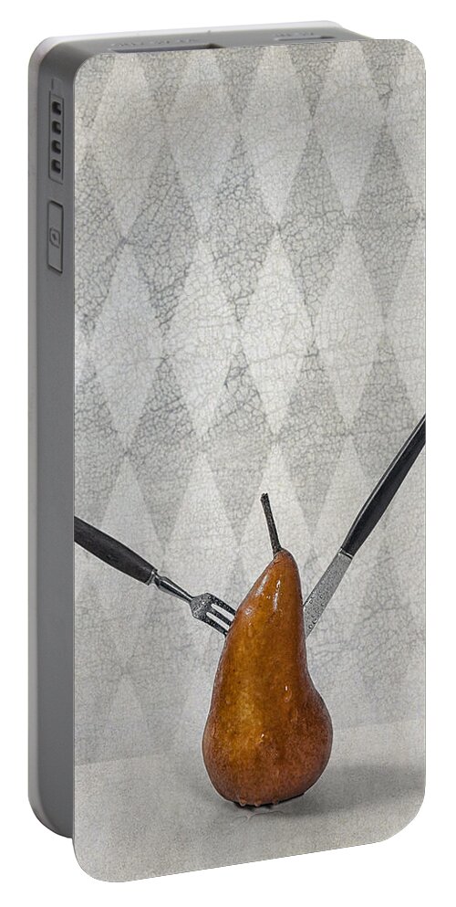Pear Portable Battery Charger featuring the photograph Pear #1 by Joana Kruse