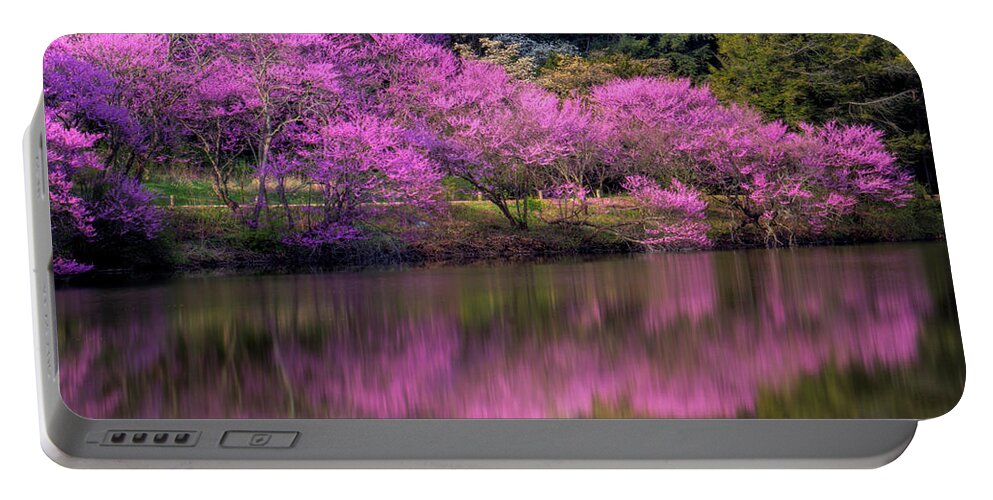 Blossoms Portable Battery Charger featuring the photograph Pretty In Pink #1 by John Absher