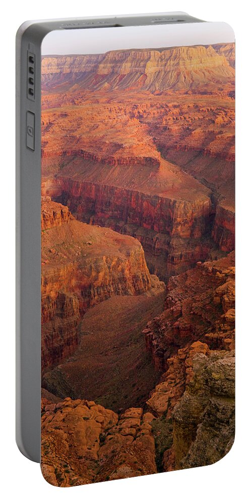 00345503 Portable Battery Charger featuring the photograph Grand Canyon from Kanab Point by Yva Momatiuk John Eastcott