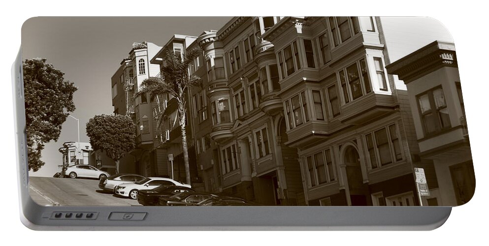 San Francisco Portable Battery Charger featuring the photograph San Francisco Hills #2 by Aidan Moran
