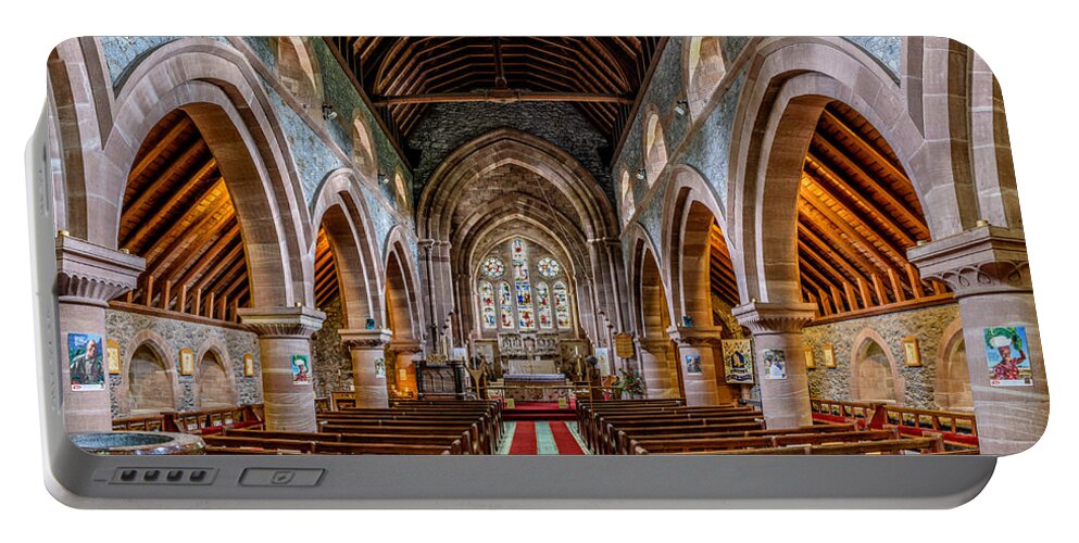 Church Portable Battery Charger featuring the photograph St Mary #2 by Adrian Evans