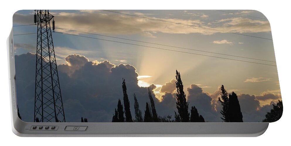 Sunrise Portable Battery Charger featuring the photograph Sunrise #2 by George Katechis
