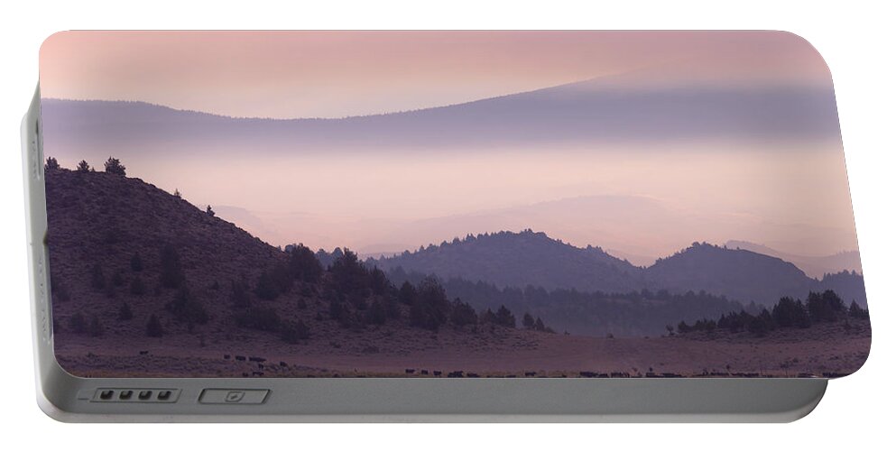 Sunset Portable Battery Charger featuring the photograph Sunset #1 by Alexander Fedin