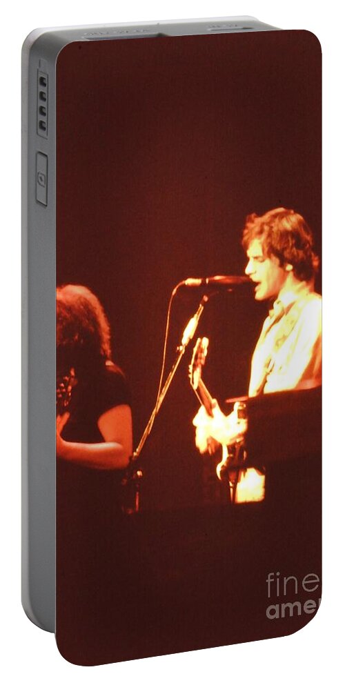 Music Portable Battery Charger featuring the photograph In Concert - The Grateful Dead by Susan Carella
