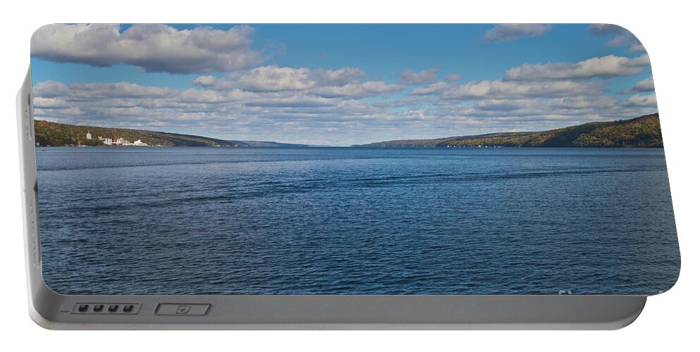 Seneca Lake Portable Battery Charger featuring the photograph The Lake #1 by William Norton