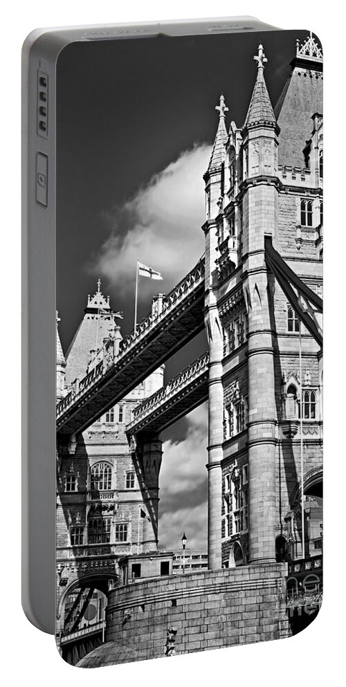 Tower Portable Battery Charger featuring the photograph Tower bridge in London 1 by Elena Elisseeva