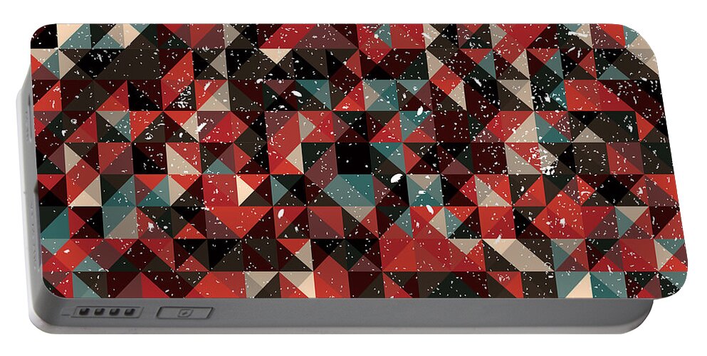 Wallpaper Portable Battery Charger featuring the digital art Pixel Art #121 by Mike Taylor