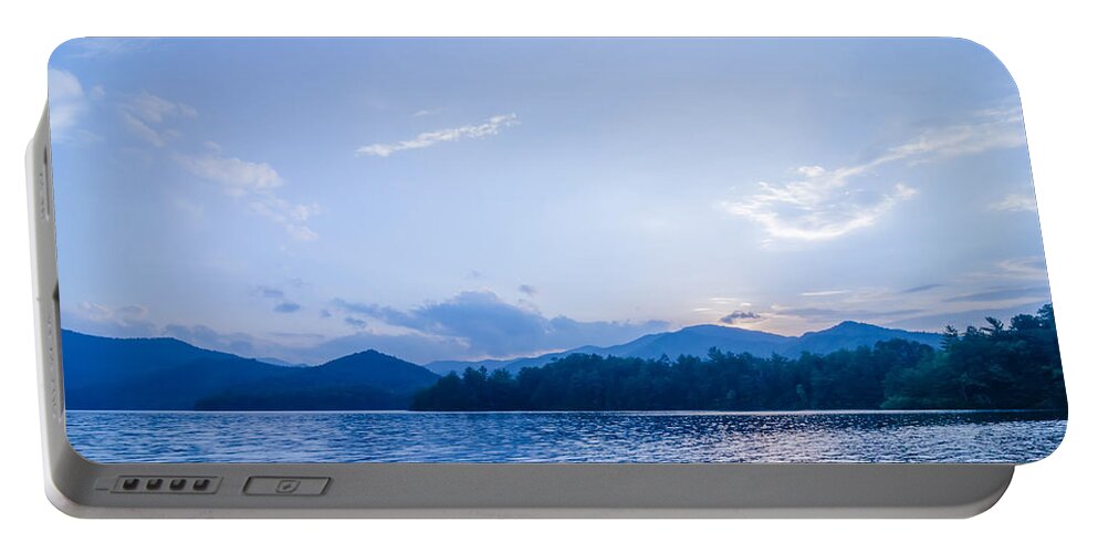 Colors Portable Battery Charger featuring the photograph Lake Santeetlah In Great Smoky Mountains North Carolina #17 by Alex Grichenko