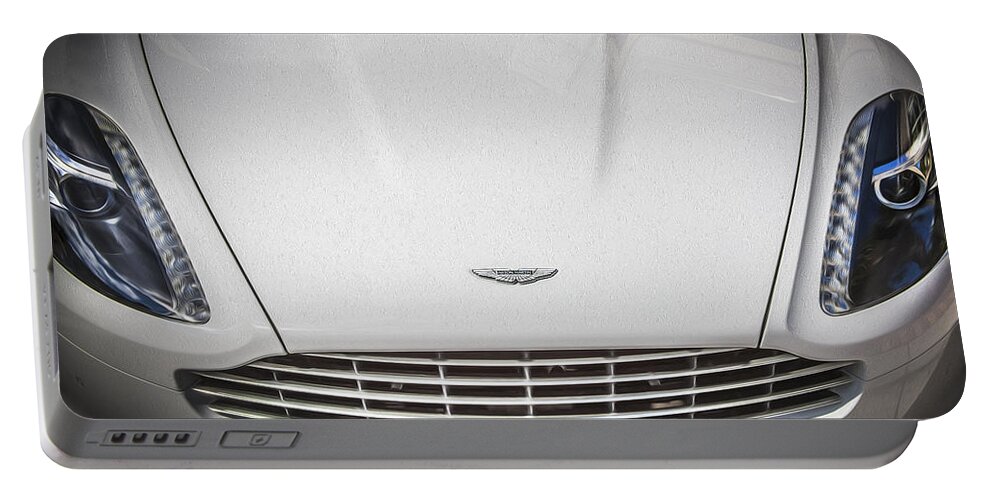 2012 Aston Martin Portable Battery Charger featuring the photograph 2012 Aston Martin DB9 by Rich Franco