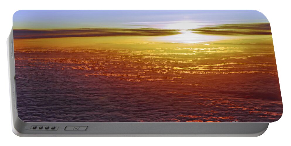 Sky Portable Battery Charger featuring the photograph Above the clouds 2 by Elena Elisseeva