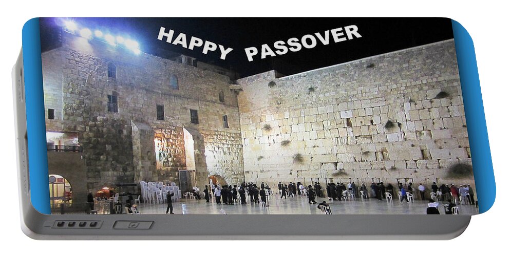 Passover Portable Battery Charger featuring the photograph Happy Passover #2 by John Shiron