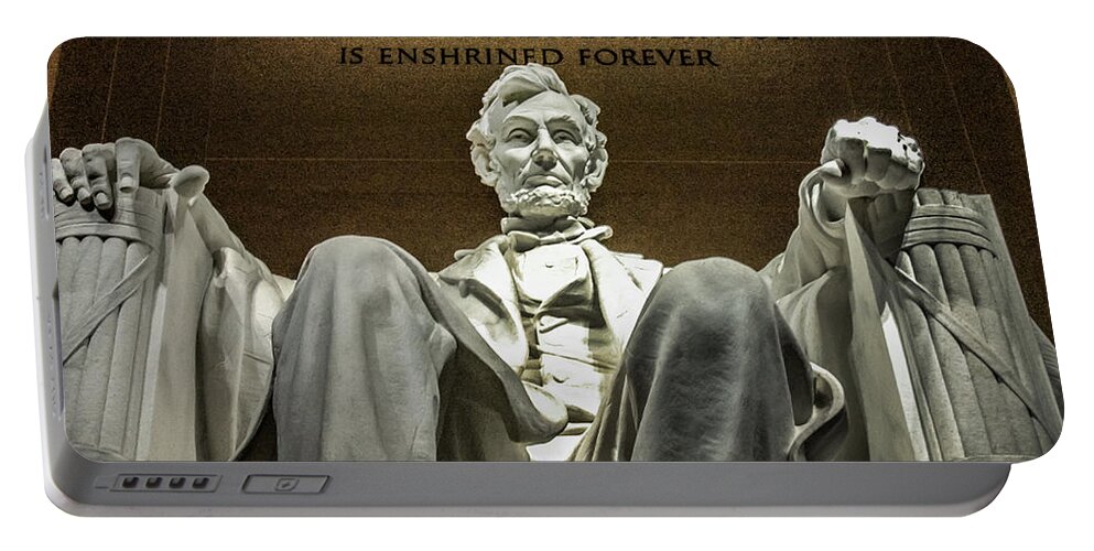 Building Portable Battery Charger featuring the photograph Lincoln #2 by Michael Arend