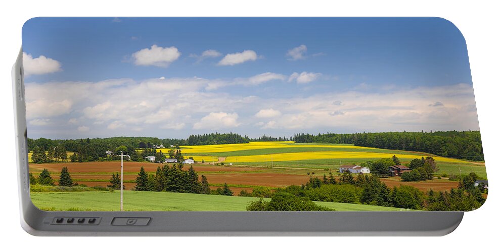 Pei Portable Battery Charger featuring the photograph Rural landscape 1 by Elena Elisseeva