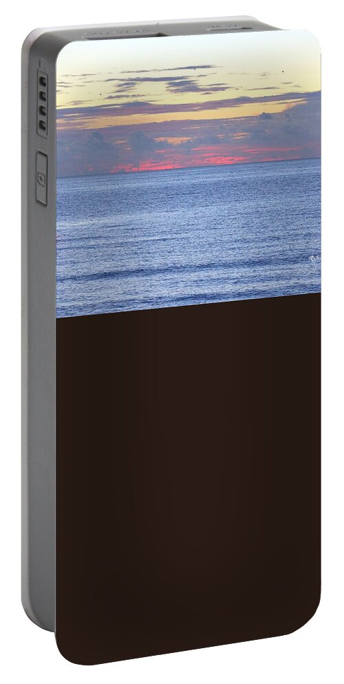 Sunrise Portable Battery Charger featuring the photograph Sunrise in Florida Riviera by Rafael Salazar