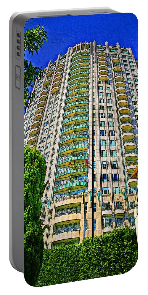 Beverly Hills Portable Battery Charger featuring the photograph The Wilshire by Chuck Staley