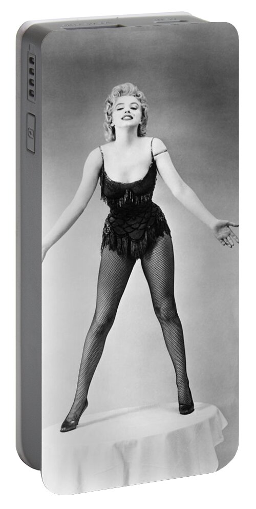 20th Century Portable Battery Charger featuring the photograph Marilyn Monroe (1926-1962) #25 by Granger