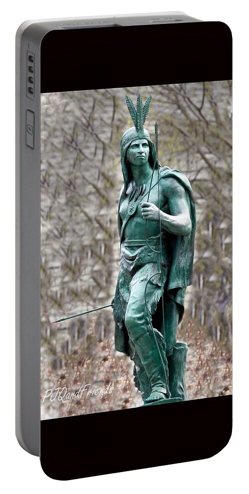 Tecumseh Portable Battery Charger featuring the photograph J. Fitzhugh Thornton Memorial #3 by PJQandFriends Photography