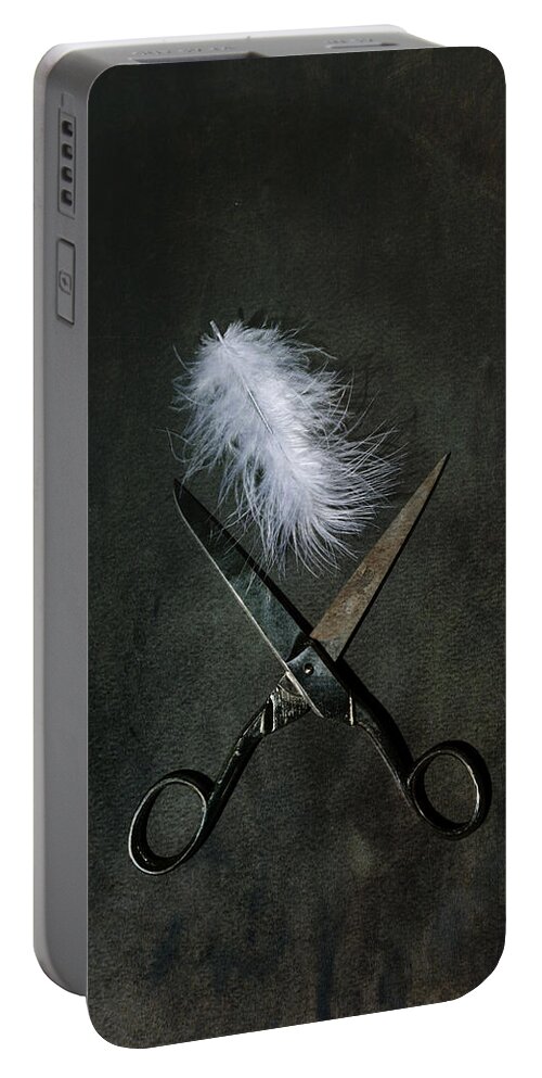 Feather Portable Battery Charger featuring the photograph Feather #4 by Joana Kruse