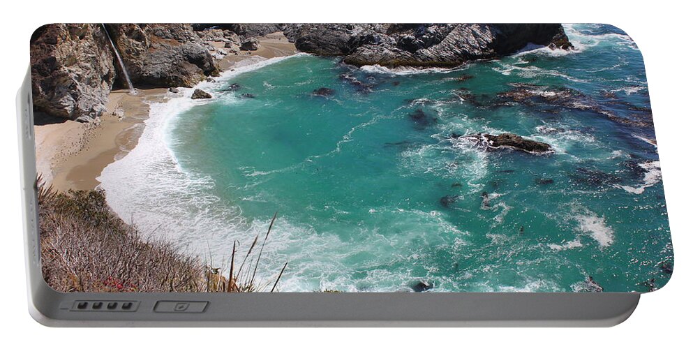 Mcway Falls Portable Battery Charger featuring the photograph Mcway Falls #4 by Bev Conover