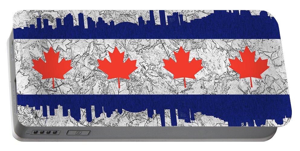 Toronto Portable Battery Charger featuring the photograph Toronto Skyline #4 by Les Palenik