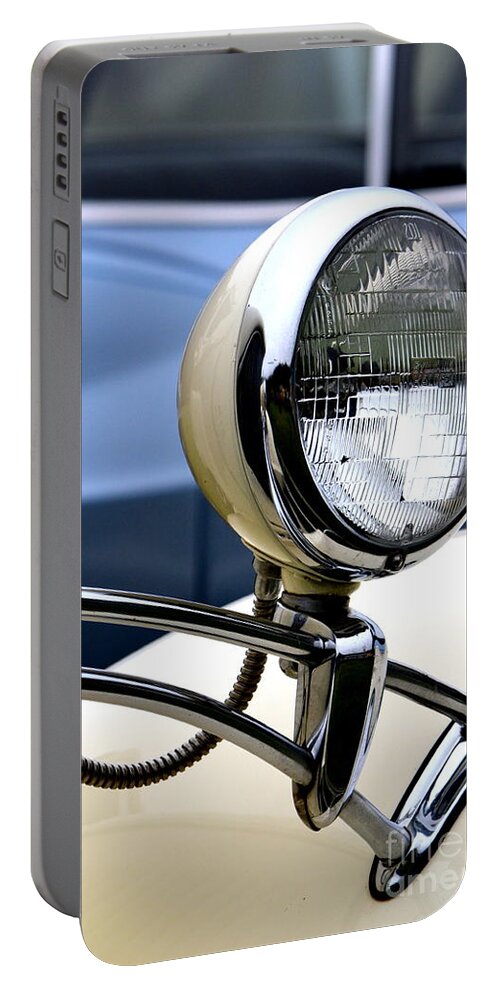 Ford Portable Battery Charger featuring the photograph Classic Ford Detail by Dean Ferreira