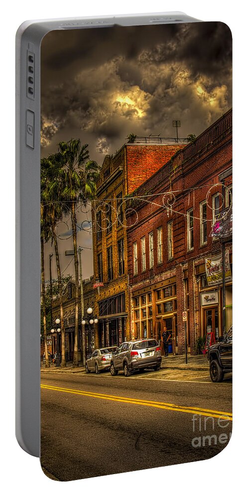 7th Avenue Portable Battery Charger featuring the photograph 7th Avenue by Marvin Spates