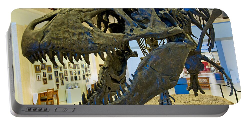 Tyrannosaurus Rex Portable Battery Charger featuring the photograph Tyrannosaurus Rex #8 by Millard H. Sharp