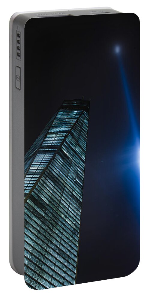 Freedom Tower Portable Battery Charger featuring the photograph Freedom Tower #9 by Theodore Jones