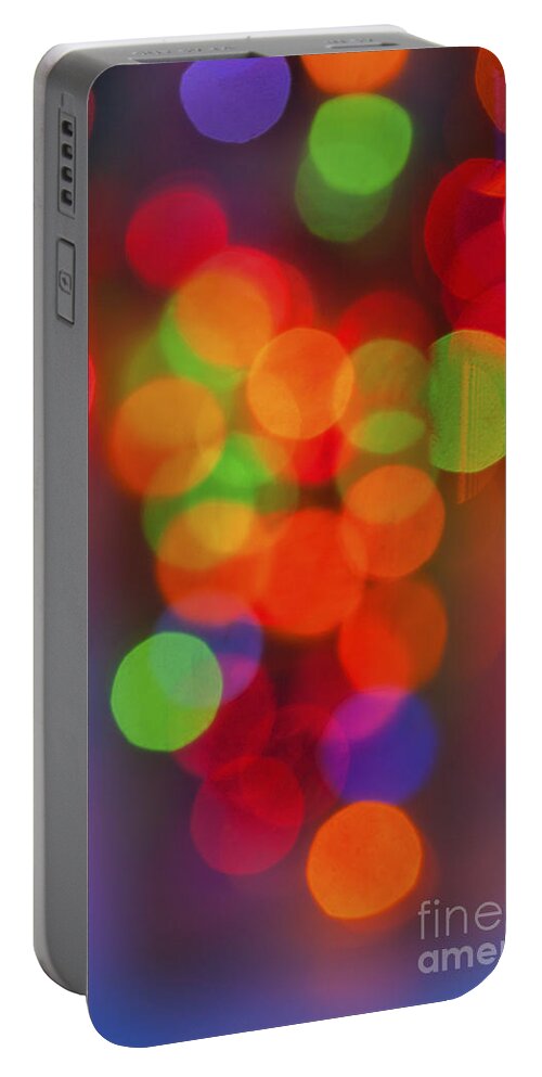 Bunch Portable Battery Charger featuring the photograph A Bunch Of Lights by Diane Macdonald