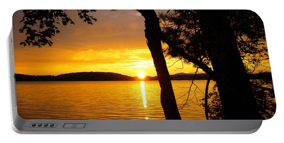 Adirondack Portable Battery Charger featuring the photograph A Forever Moment by Lisa Kilby