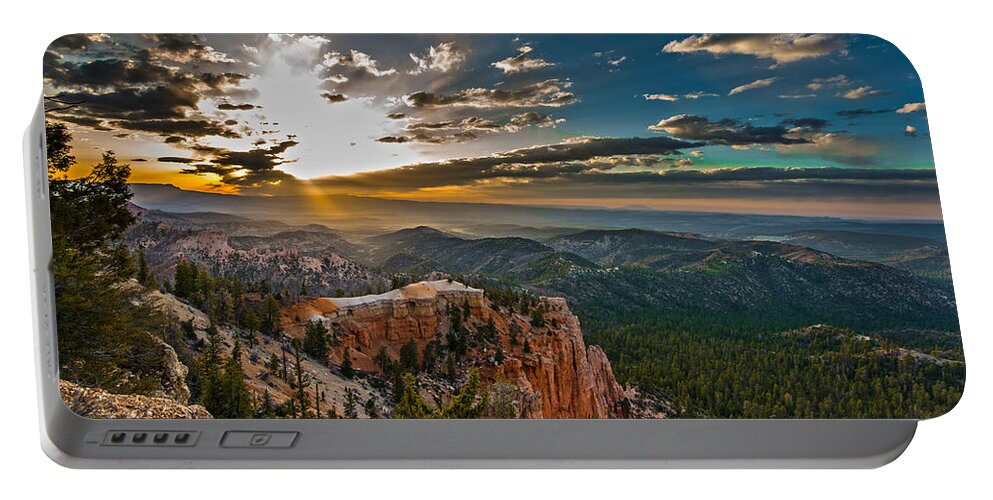 Sunrise Portable Battery Charger featuring the photograph A New Day by Phil Abrams