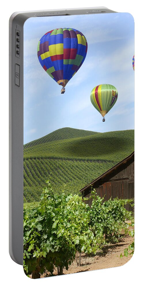 California Portable Battery Charger featuring the photograph A Ride Through Napa Valley by Mike McGlothlen