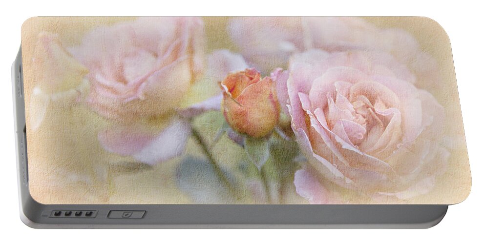 Blossoms Portable Battery Charger featuring the photograph A Rose By Any Other Name by Theresa Tahara