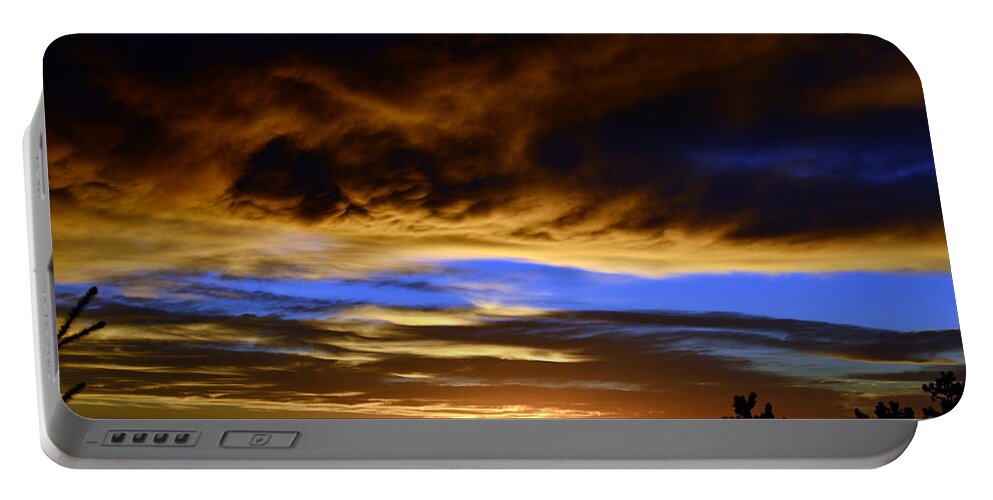Sunrise Portable Battery Charger featuring the photograph A Spectacular Sunrise by Matt Swinden