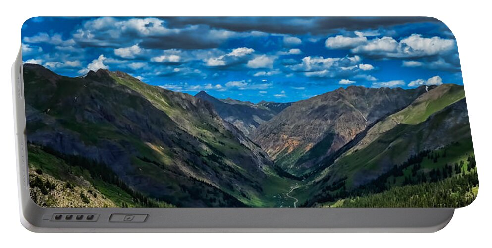 Mountains Portable Battery Charger featuring the photograph Above It All by Don Schwartz