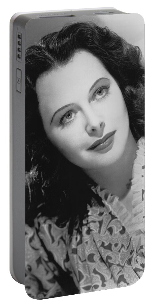 California Portable Battery Charger featuring the photograph Actress Hedy Lamarr by Underwood Archives
