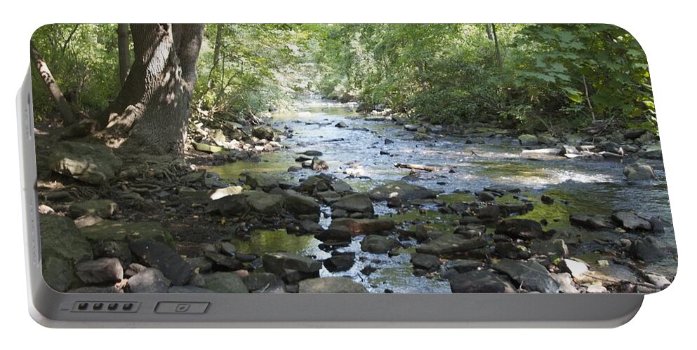 Water Portable Battery Charger featuring the photograph Allen Creek by William Norton