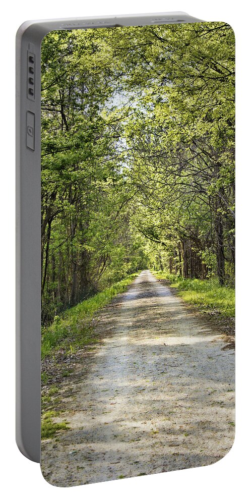 Katy Portable Battery Charger featuring the photograph Along the Katy Trail by Cricket Hackmann