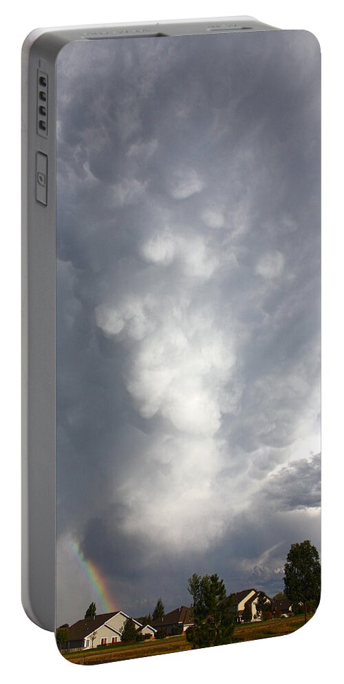Storm Clouds Portable Battery Charger featuring the photograph Amazing Storm Clouds by Shane Bechler