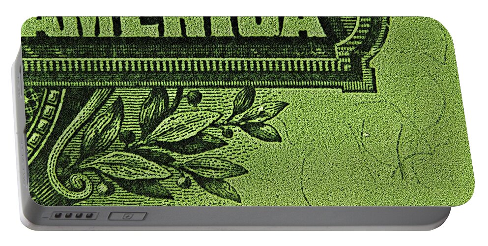 Money Portable Battery Charger featuring the photograph American Money Art by Chris Berry