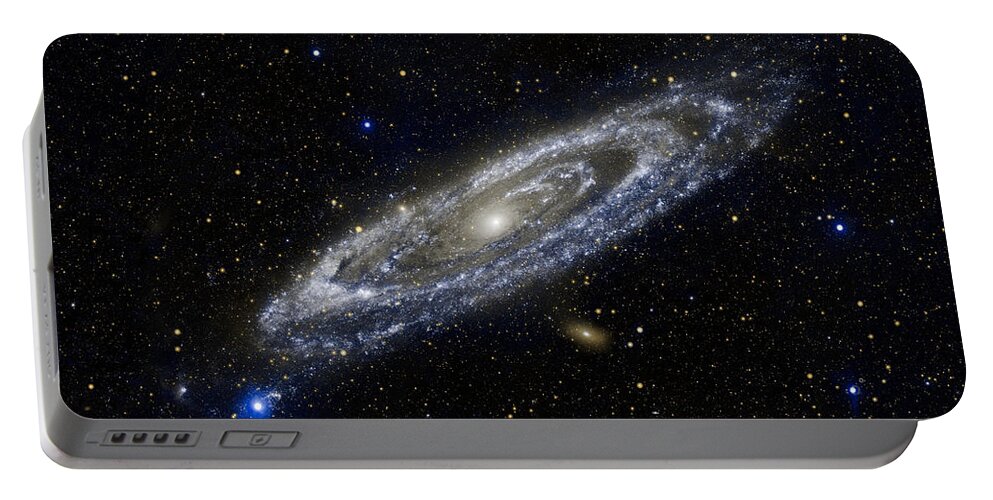 3scape Portable Battery Charger featuring the photograph Andromeda by Adam Romanowicz