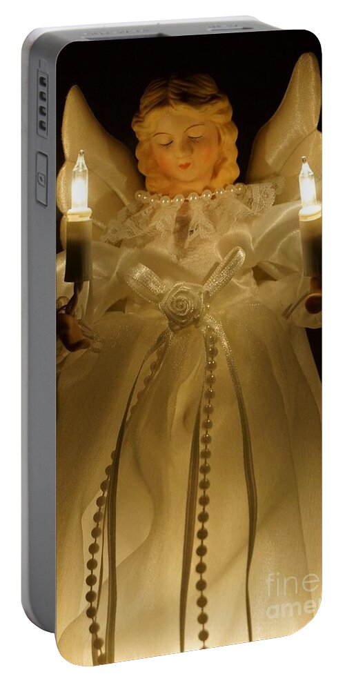 Angel Portable Battery Charger featuring the photograph Angel Divine by Kerri Mortenson